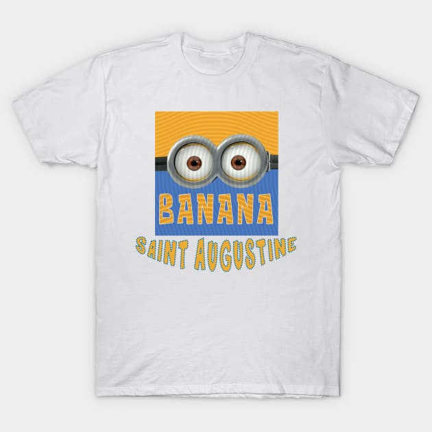 DESPICABLE MINION AMERICA SAINT AUGUSTINE T-Shirt by LuckYA